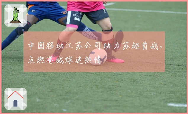中国移动江苏公司助力苏超首战，点燃港城球迷热情